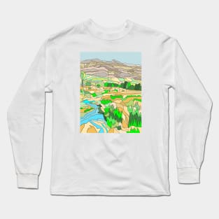 The Alpujarra Mountains, Andalucia, Spain Long Sleeve T-Shirt